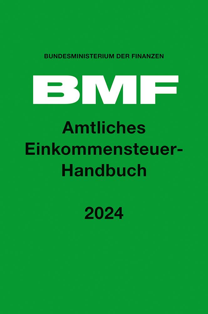 Vorderes Coverbild Amtliches Einkommensteuer-Handbuch 2024