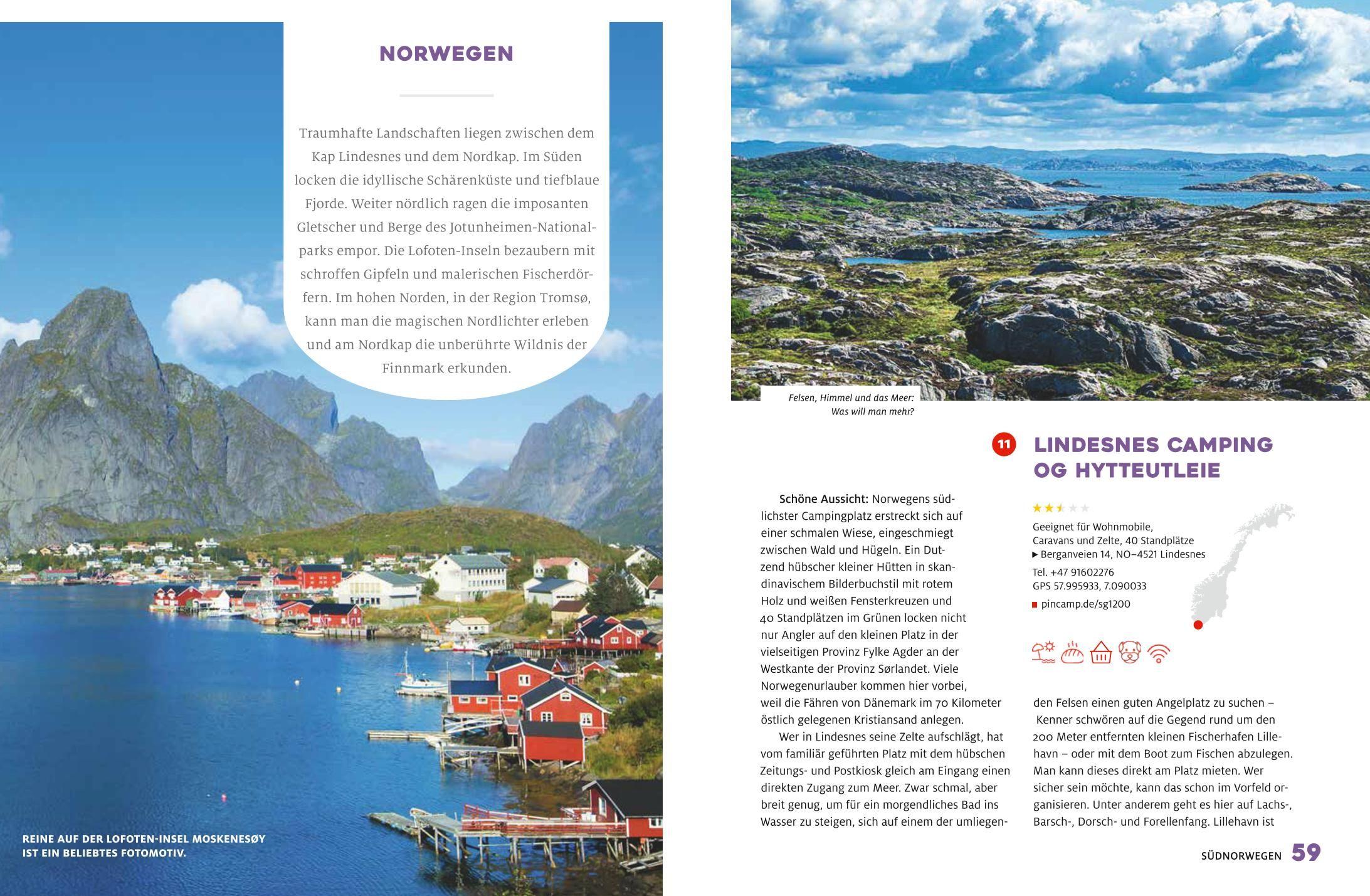 Beispielinhalt (Bild) Yes we camp! Skandinavien