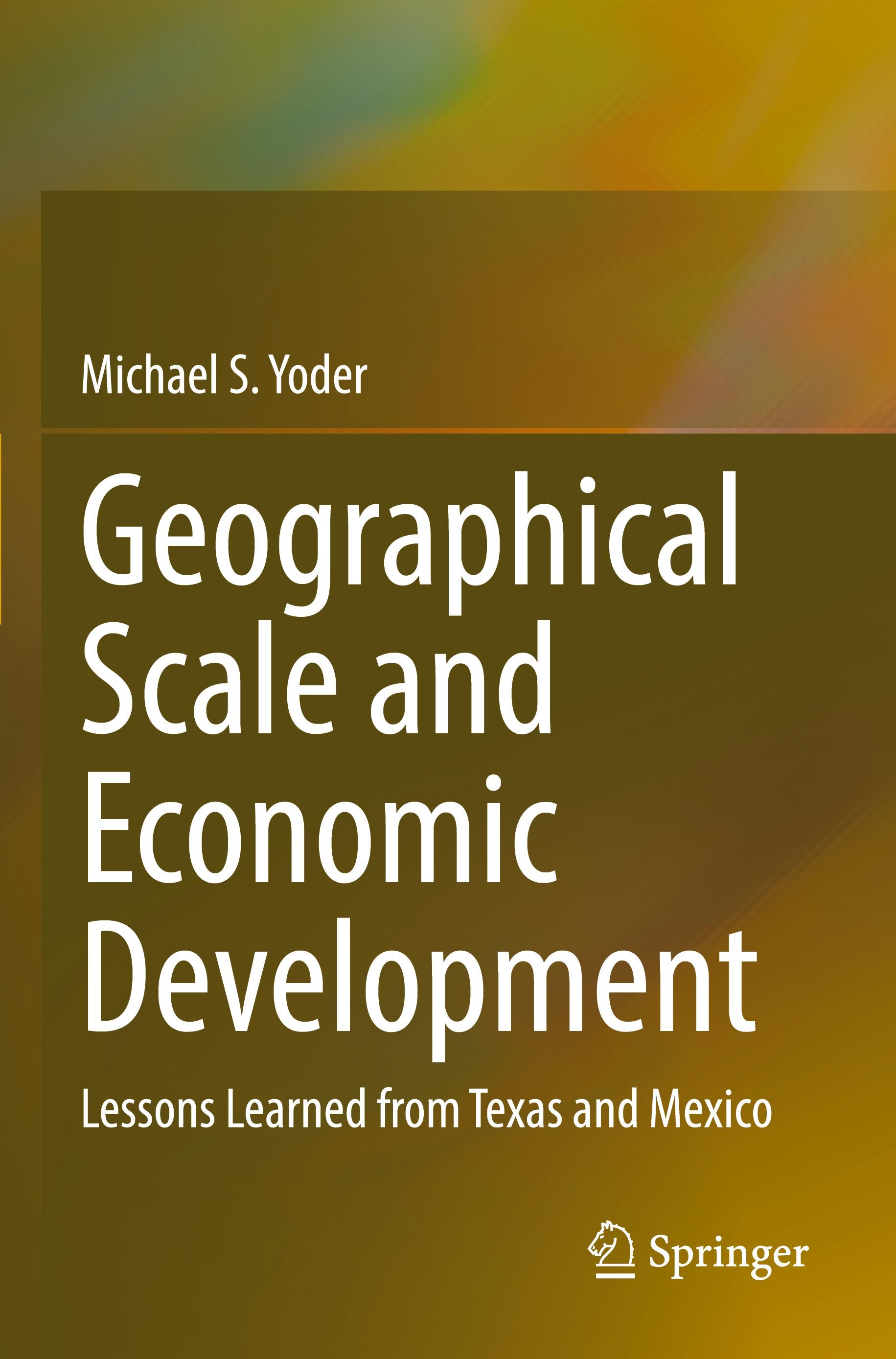 Vorderes Coverbild Geographical Scale and Economic Development