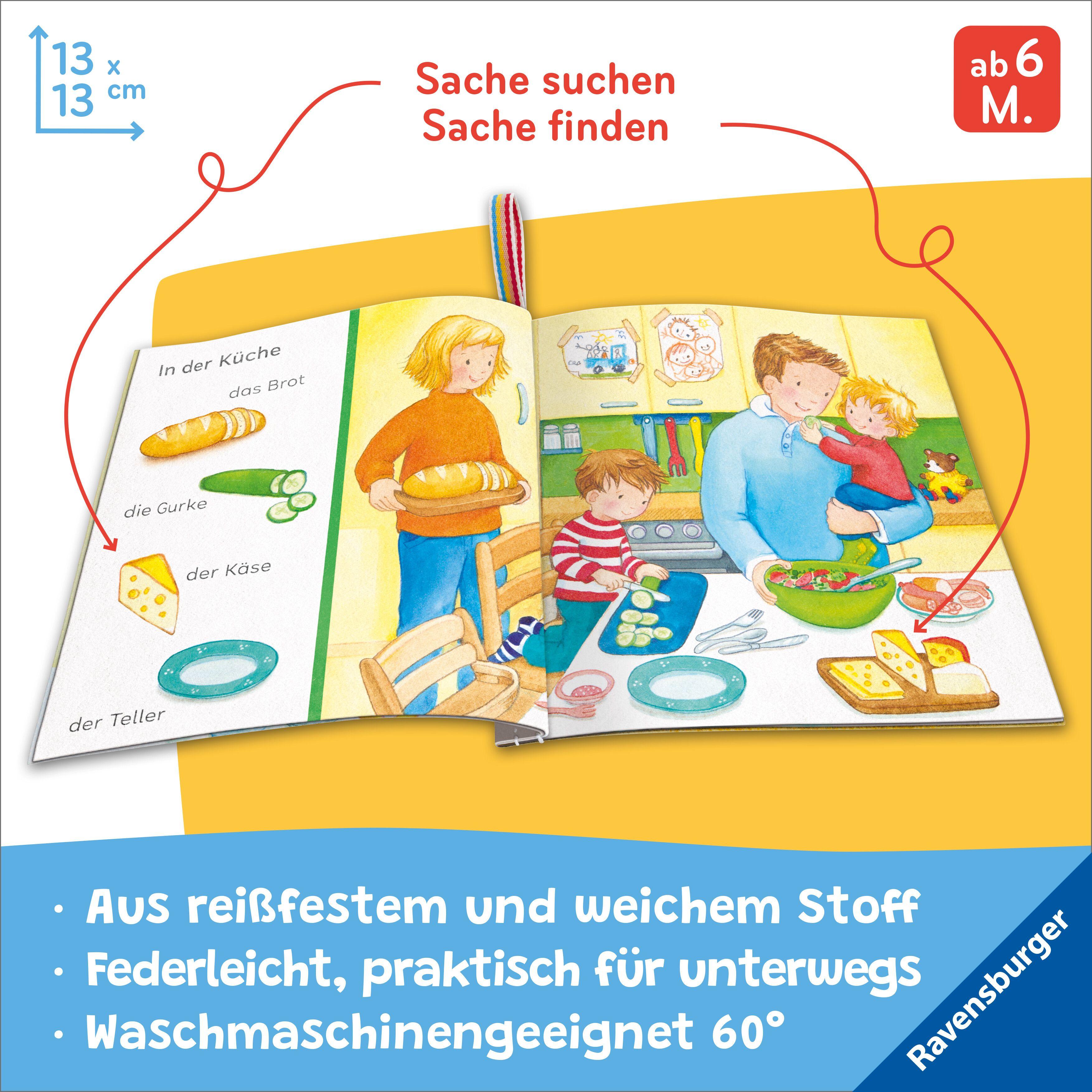 Beispielinhalt (Bild) Mein Knuddel-Knautsch-Buch - Sachen suchen. Mein Zuhause