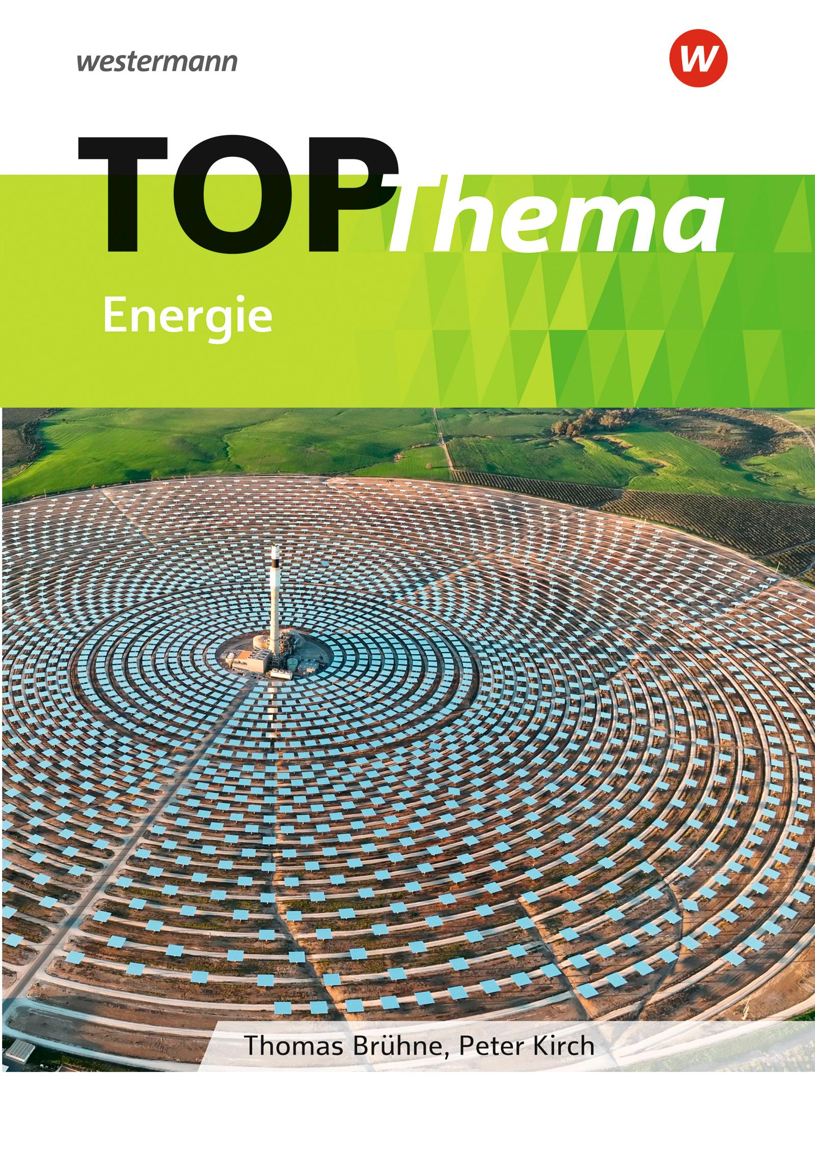 Vorderes Coverbild Topographische Arbeitshefte. TOP-Thema - Energie