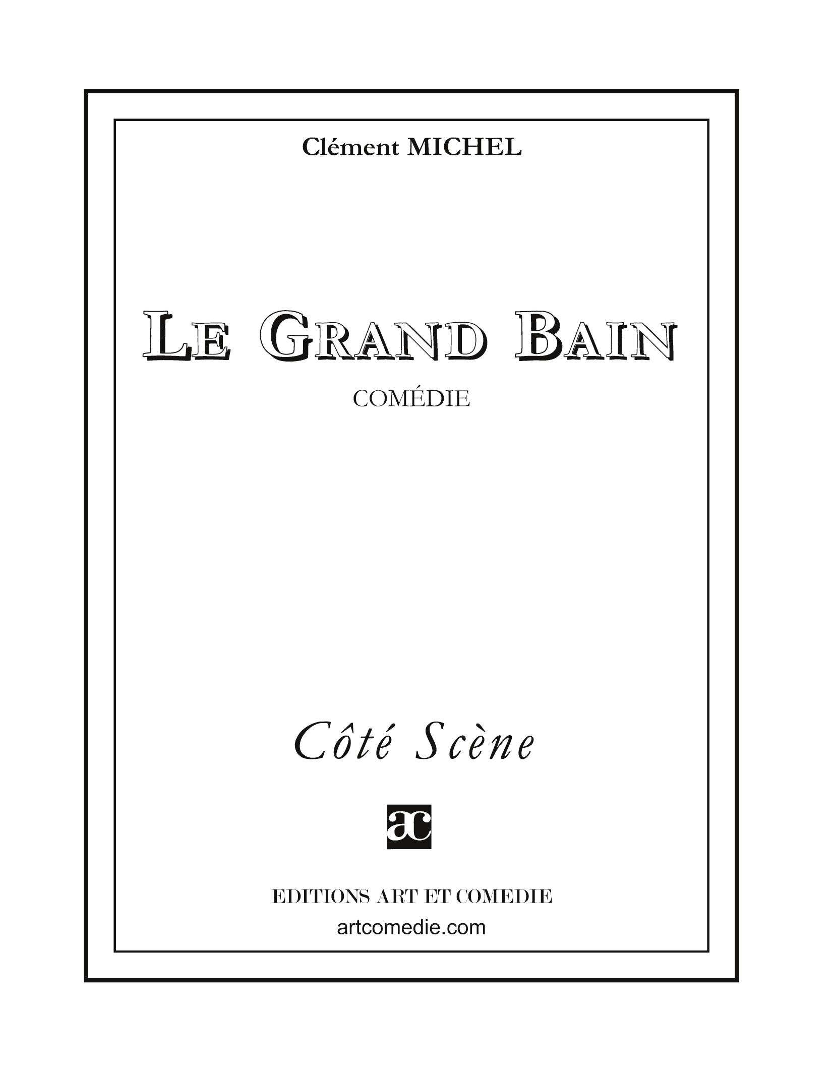 Vorderes Coverbild Le Grand Bain