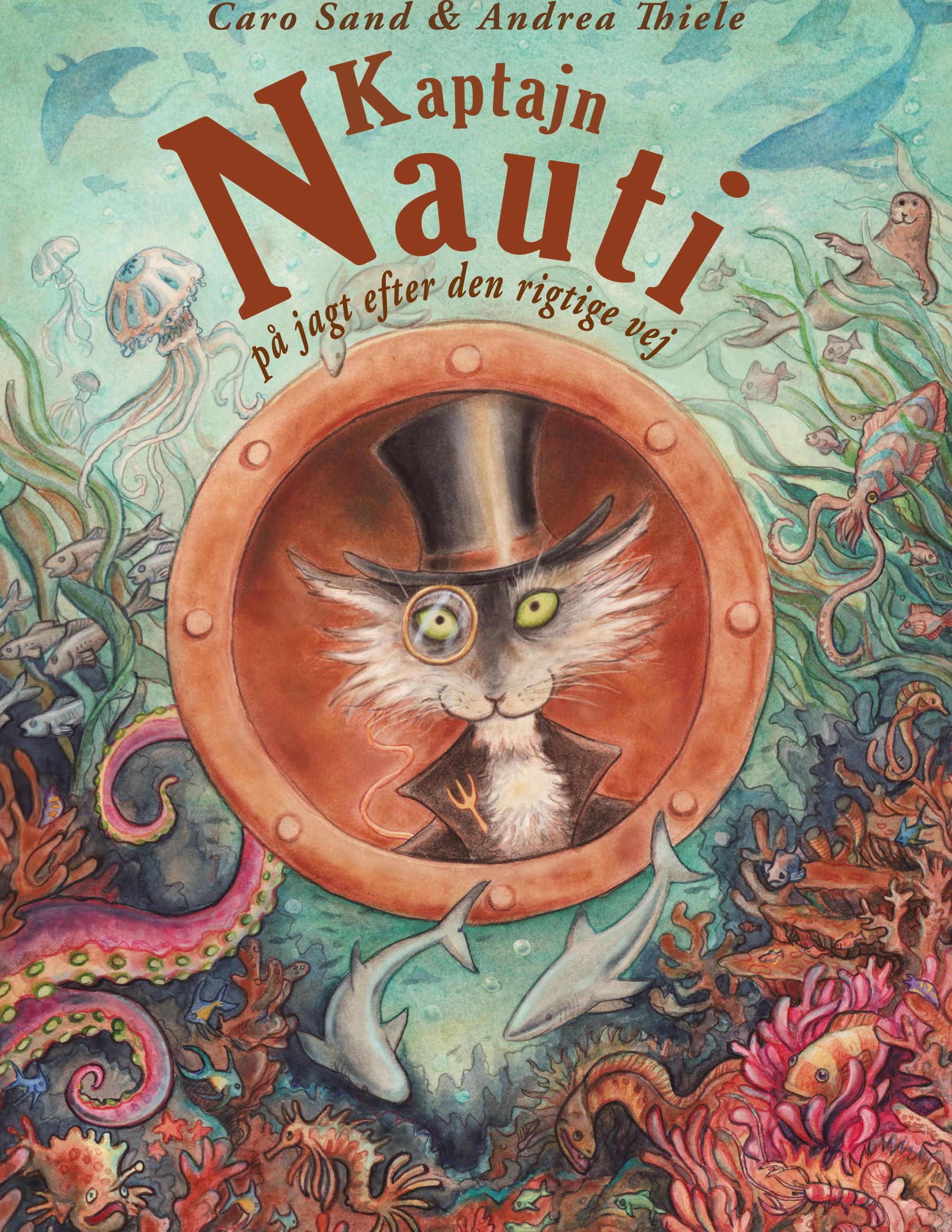 Vorderes Coverbild Kaptajn Nauti på jagt efter den rigtige vej
