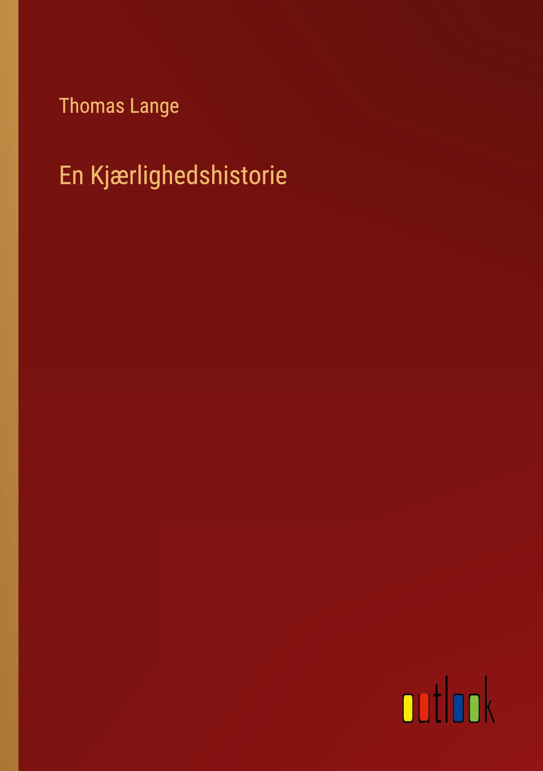 Vorderes Coverbild En Kjærlighedshistorie