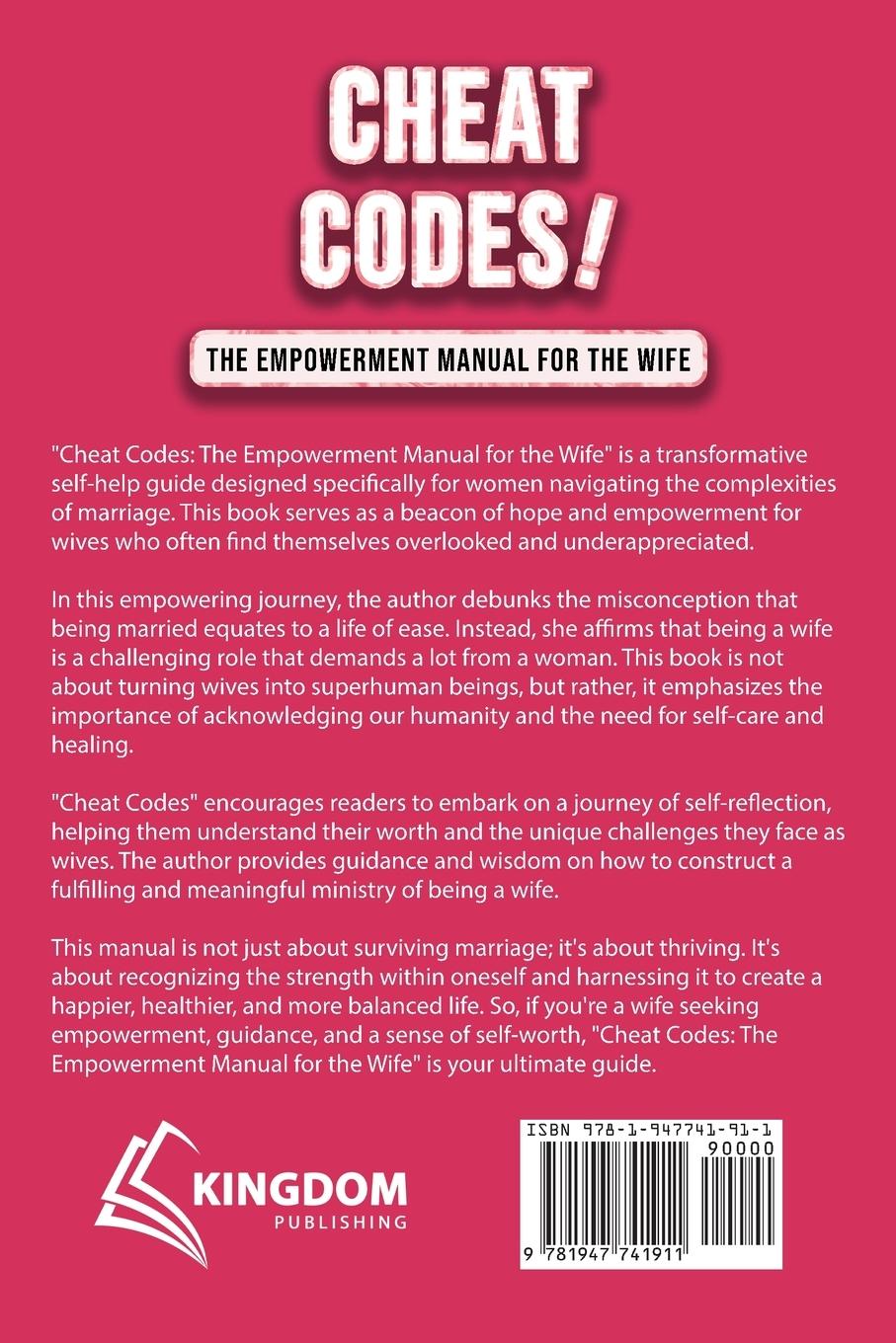 Rückseitencover Cheat Codes The Empowerment Manual for the Wife