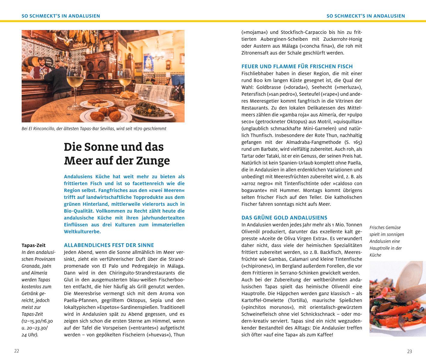 Beispielinhalt (Bild) ADAC Reiseführer plus Andalusien