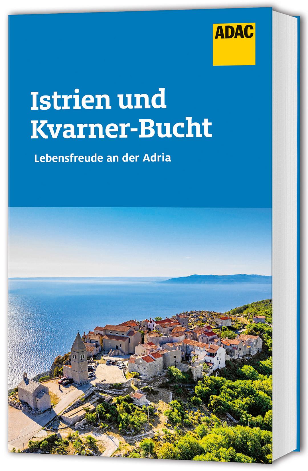Vorderes Coverbild ADAC Reiseführer Istrien und Kvarner Bucht