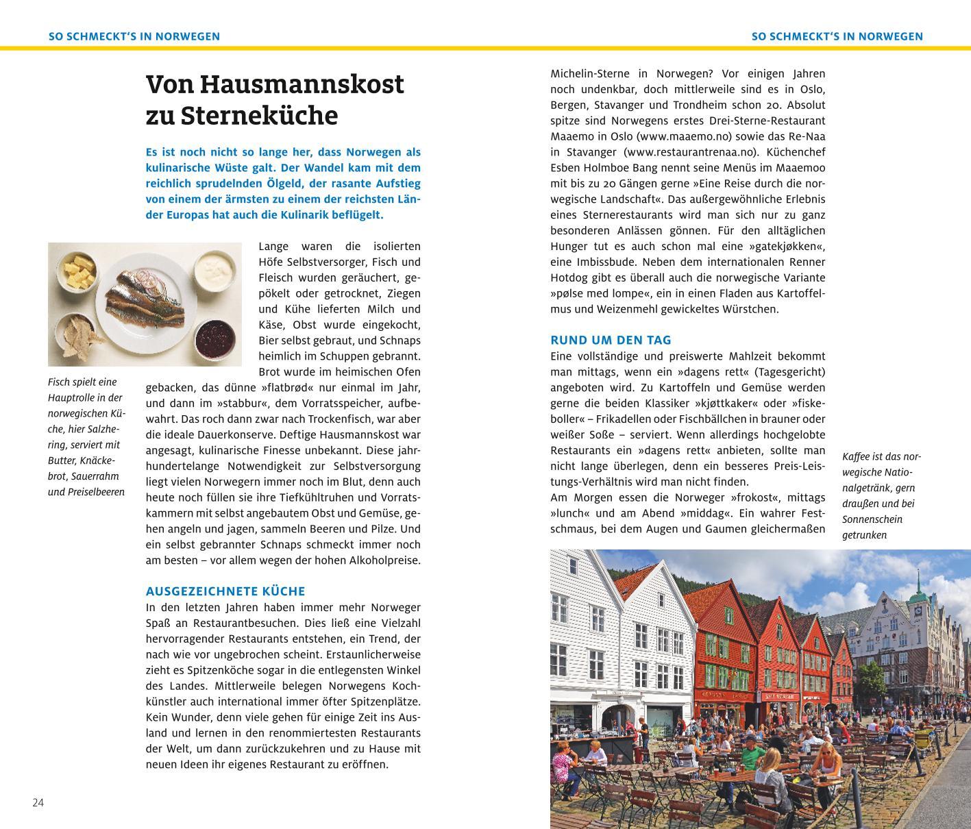 Beispielinhalt (Bild) ADAC Reiseführer plus Norwegen