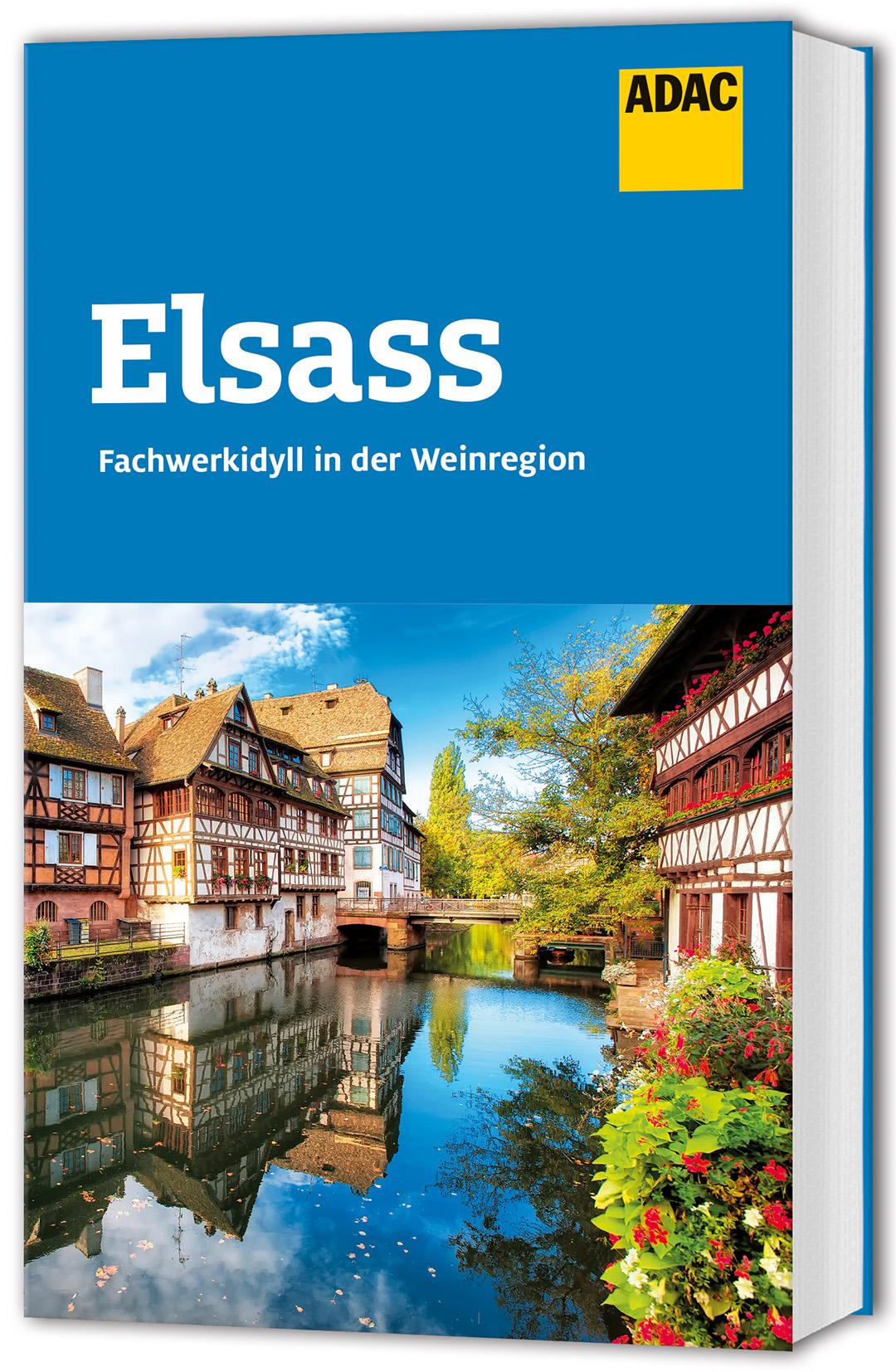 Vorderes Coverbild ADAC Reiseführer Elsass