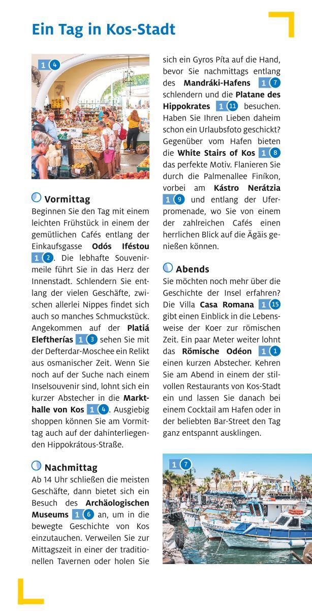 Beispielinhalt (Bild) ADAC Reiseführer plus Kos