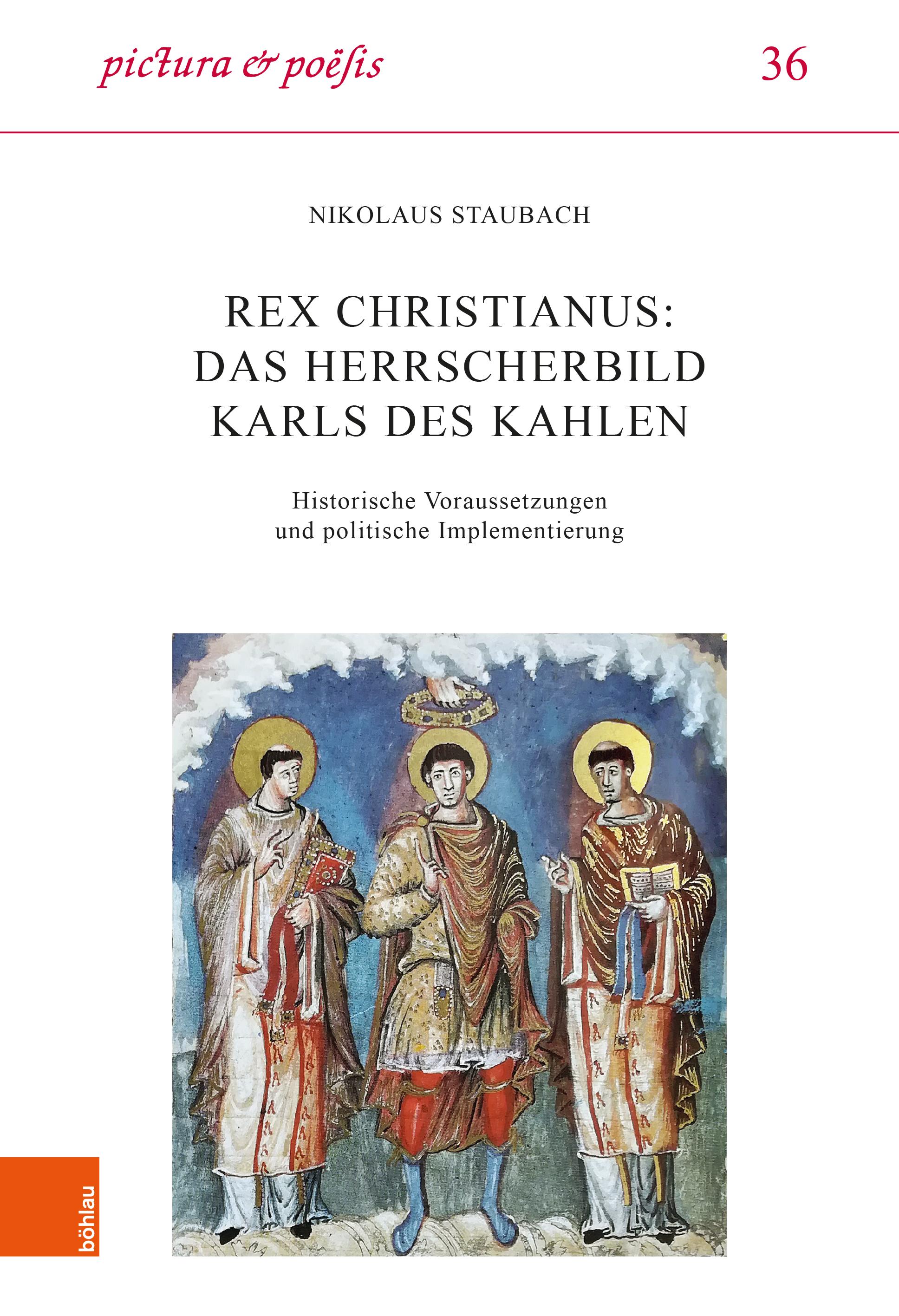 Vorderes Coverbild Rex christianus: Das Herrscherbild Karls des Kahlen