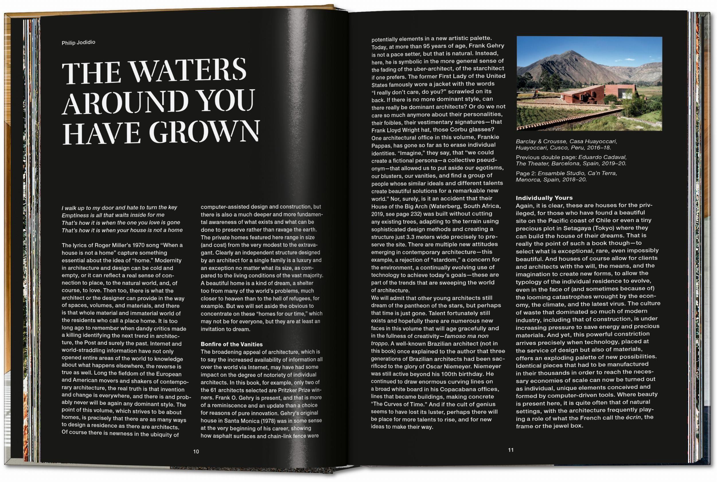 Beispielinhalt (Bild) Homes For Our Time. Contemporary Houses around the World. Vol. 2. 45th Ed.