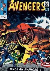 Vorderes Coverbild Marvel Comics Library. Avengers. Vol. 2. 1965-1967