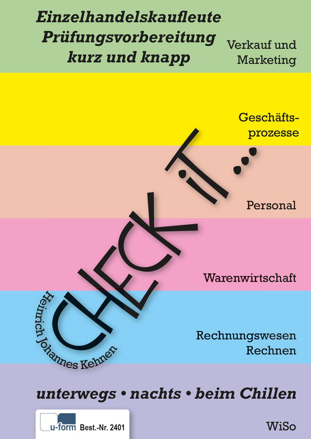 Vorderes Coverbild Check iT - Einzelhandelskaufleute