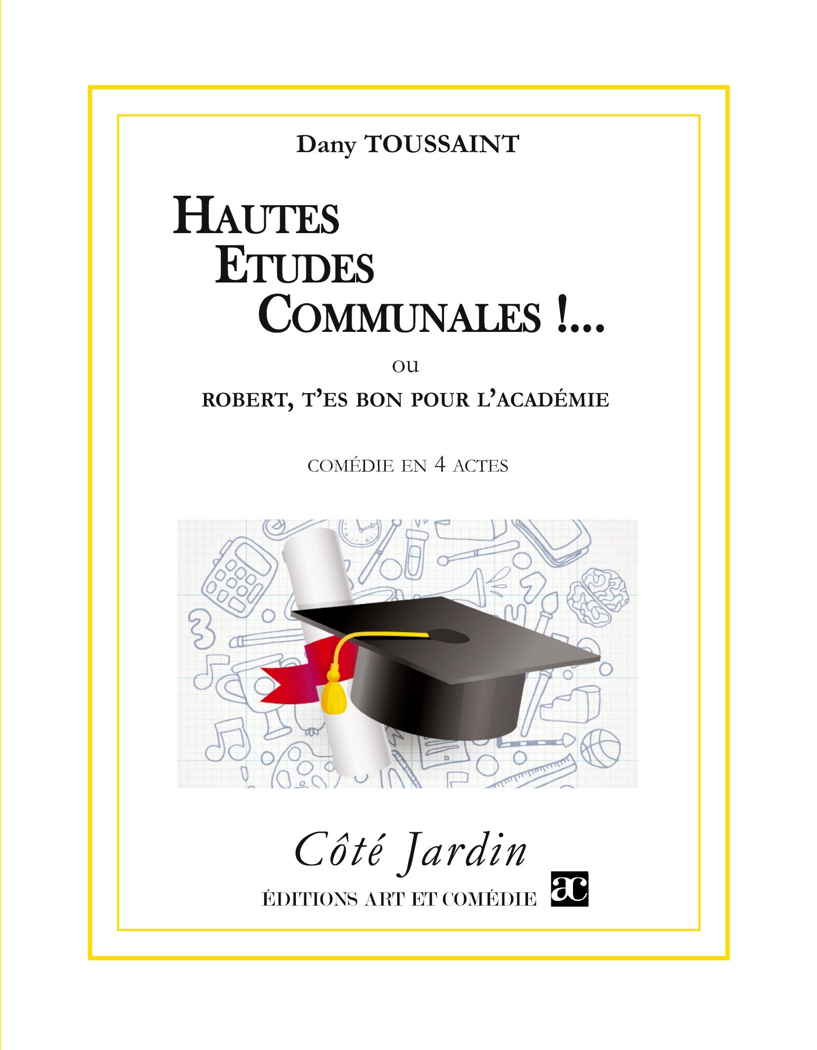 Vorderes Coverbild Hautes études communales !...