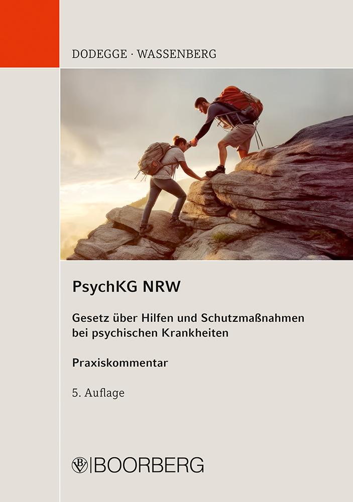 Vorderes Coverbild PsychKG NRW