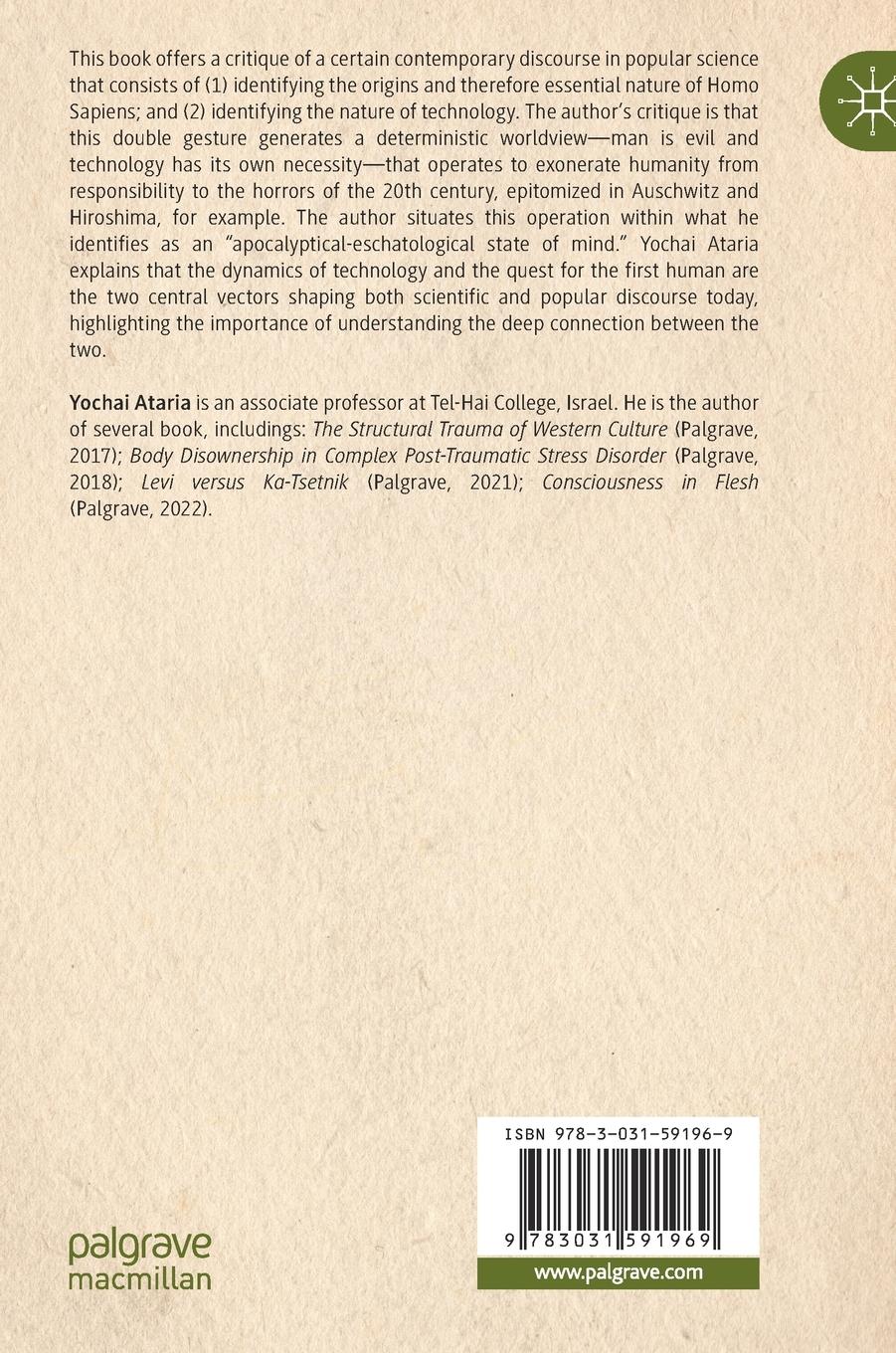 Rückseitencover Genes, Technology, and Apocalypse