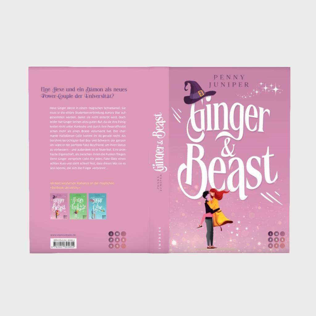 Beispielinhalt (Bild) Ginger & Beast (Bellbook University 1)