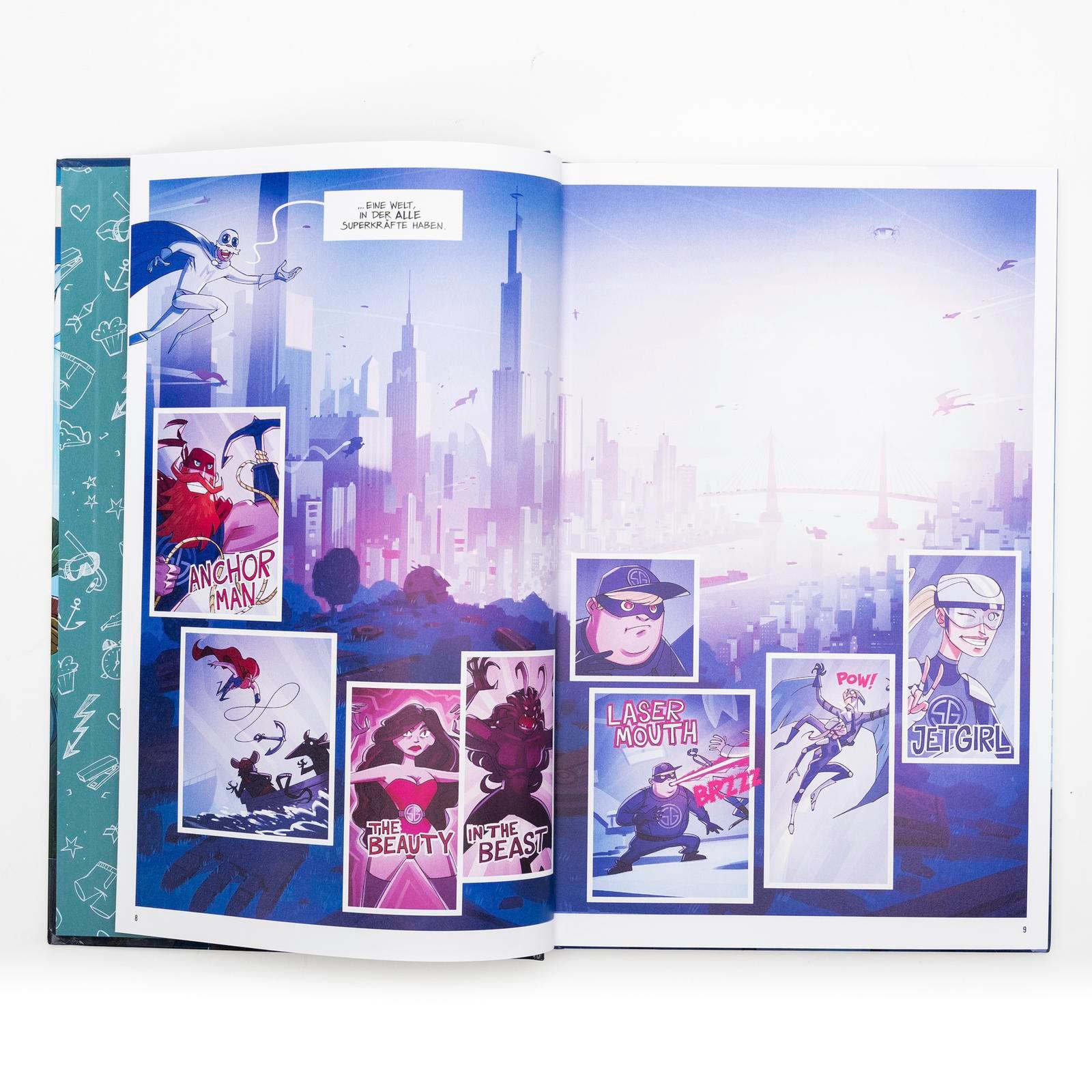 Beispielinhalt (Bild) Normal und die Zero Heroes