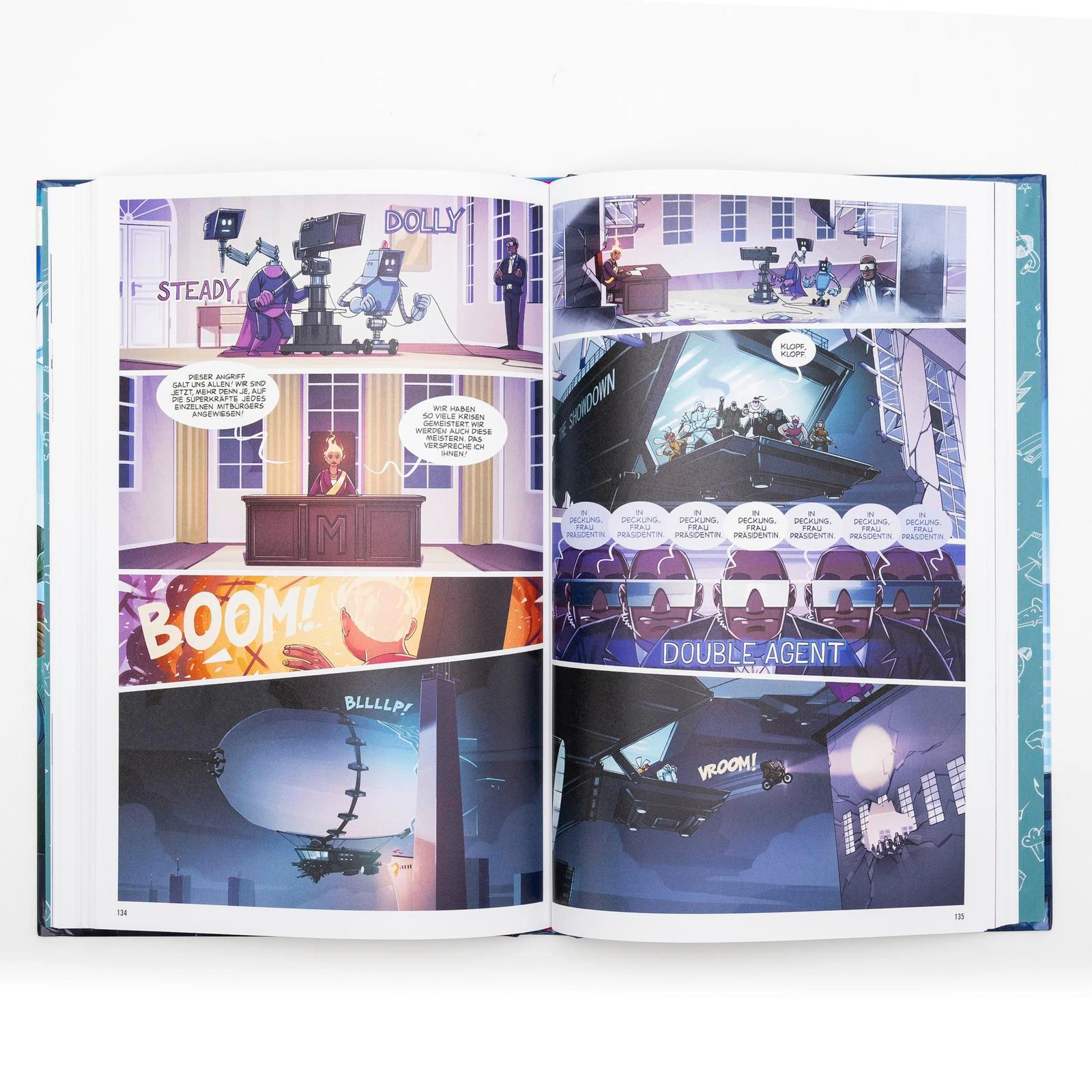 Beispielinhalt (Bild) Normal und die Zero Heroes