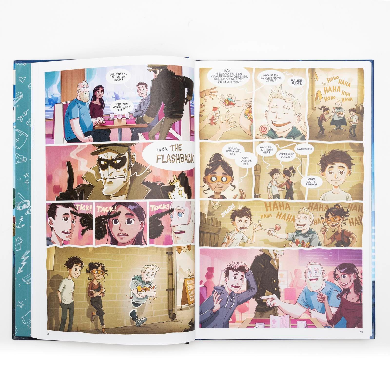 Beispielinhalt (Bild) Normal und die Zero Heroes