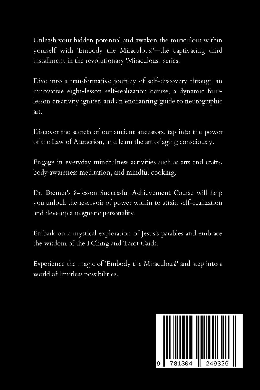 Rückseitencover Embody the Miraculous!