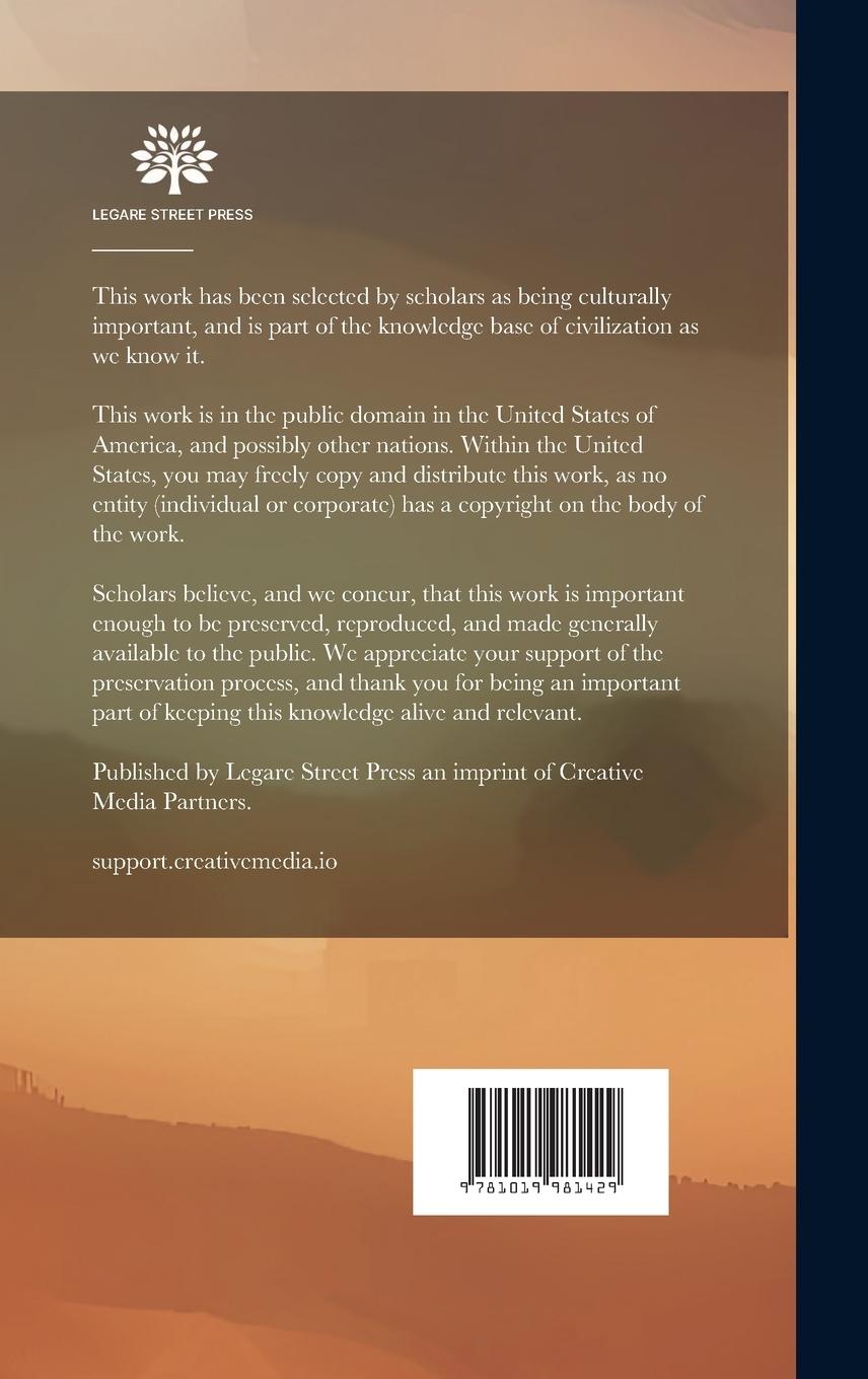 Rückseitencover The Lost Continent: Or, Slavery and the Slave-Trade in Africa 1875, With Observations On the Asiatic Slave-Trade Carried On Under the Name