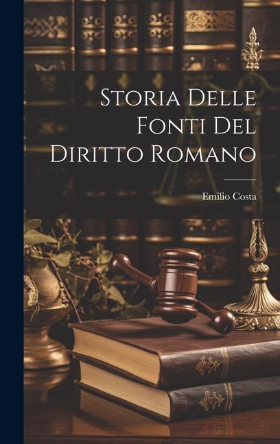 Vorderes Coverbild Storia delle fonti del diritto romano