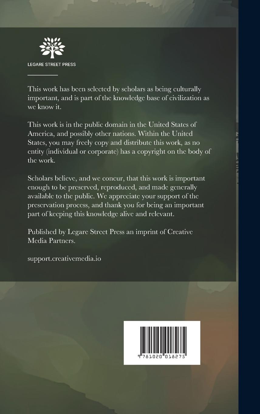 Rückseitencover Hortus Mortolensis: Enumeratio Plantarum in Horto Mortolensi Cultarum = Alphabetical Catalogue of Plants Growing in the Garden of the Late