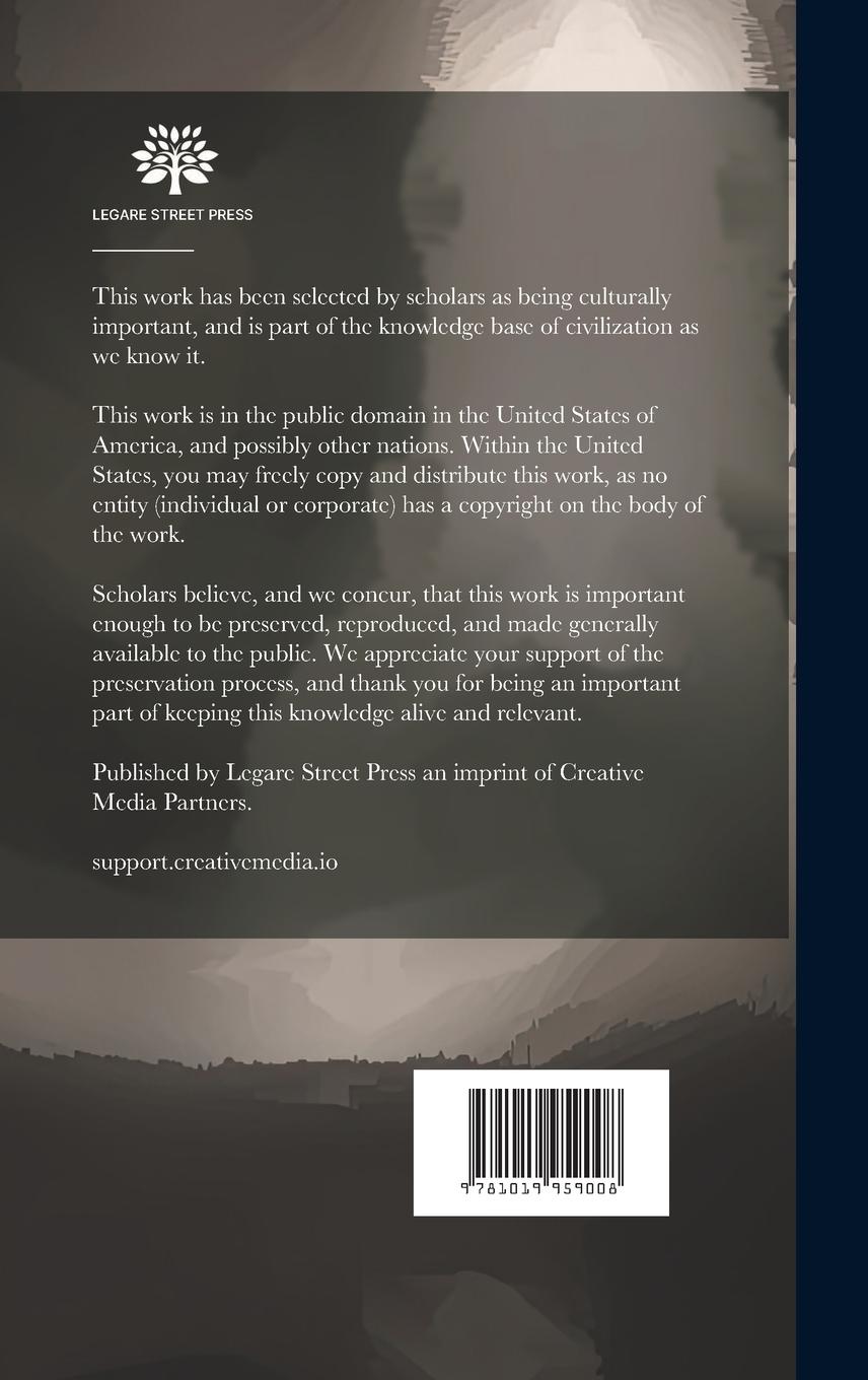 Rückseitencover Trials of a Public Benefactor, as Illustrated in the Discovery of Etherization