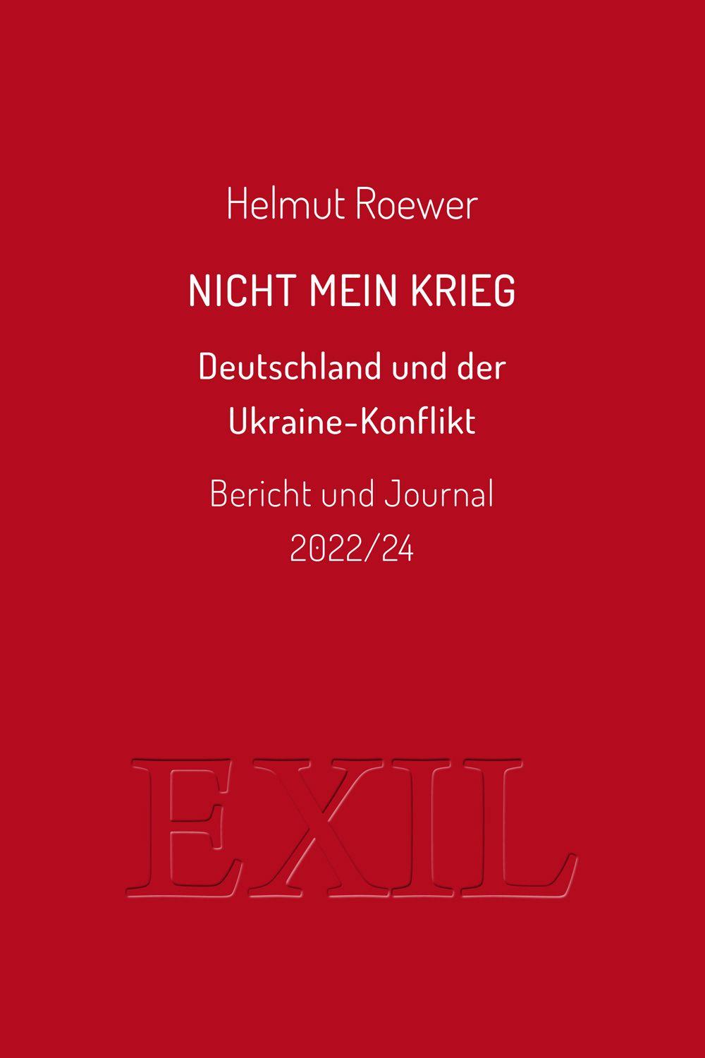 Vorderes Coverbild Nicht mein Krieg