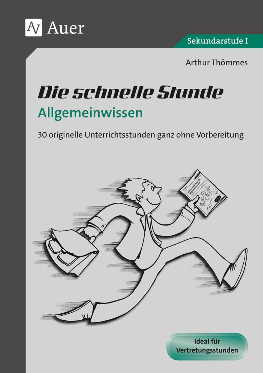 Vorderes Coverbild Die schnelle Stunde Allgemeinwissen