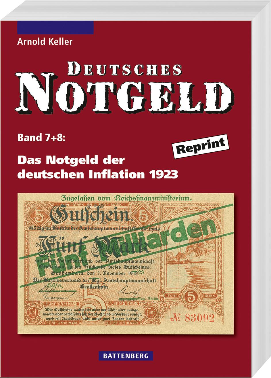 Vorderes Coverbild Deutsches Notgeld / Das Notgeld der deutschen Inflation 1923