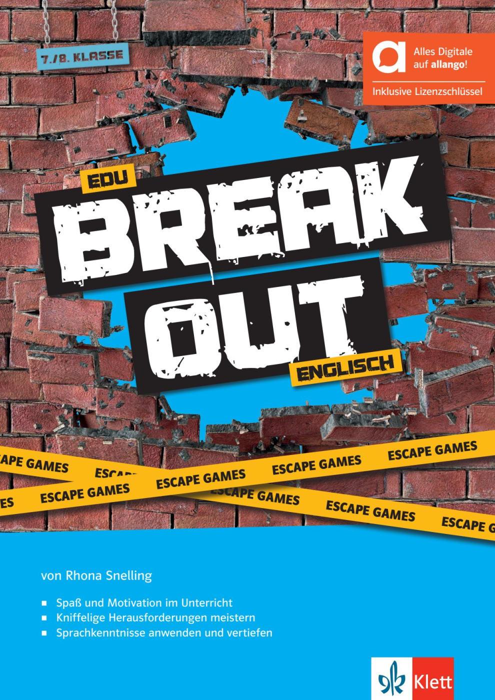 Vorderes Coverbild Edu Breakout Englisch - Hybride Ausgabe allango