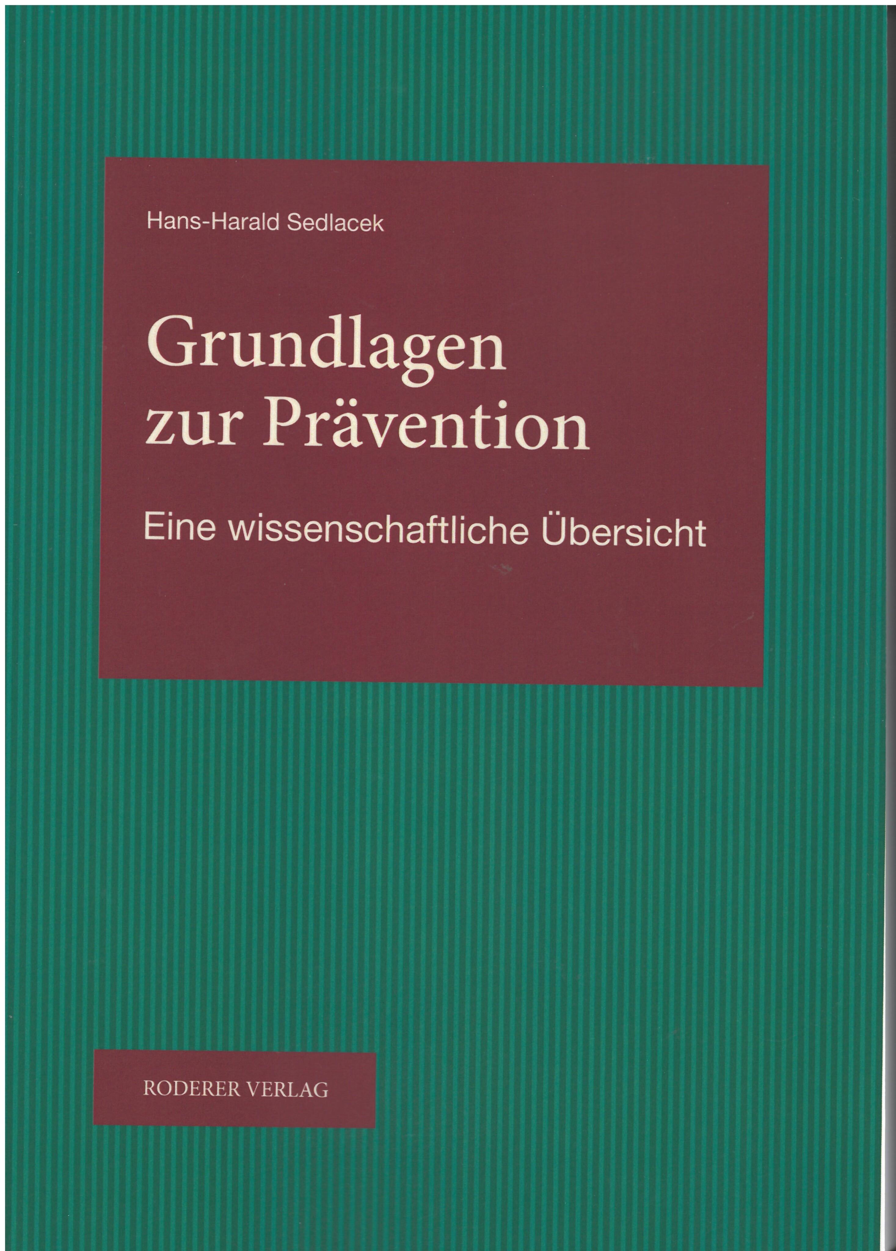 Vorderes Coverbild Grundlagen zur Prävention