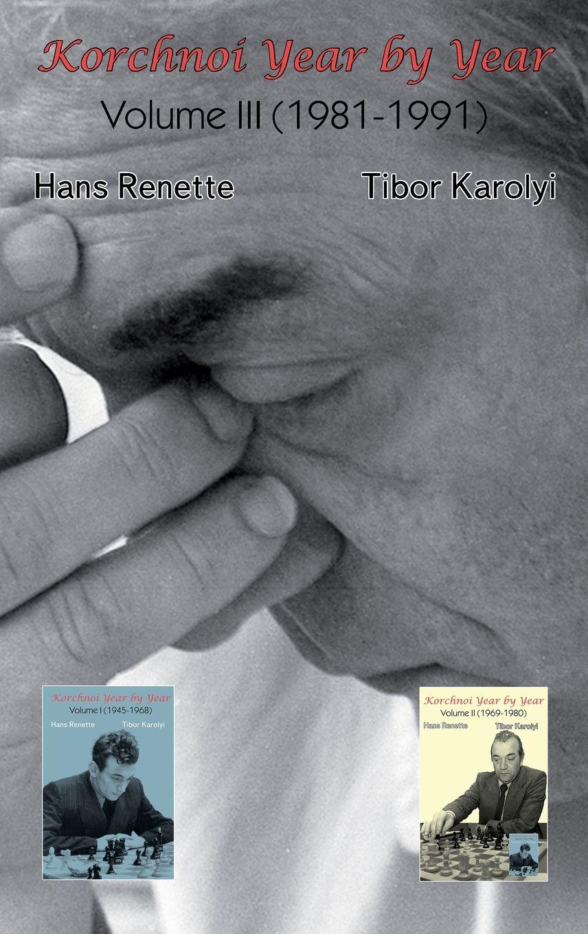 Vorderes Coverbild Korchnoi Year by Year