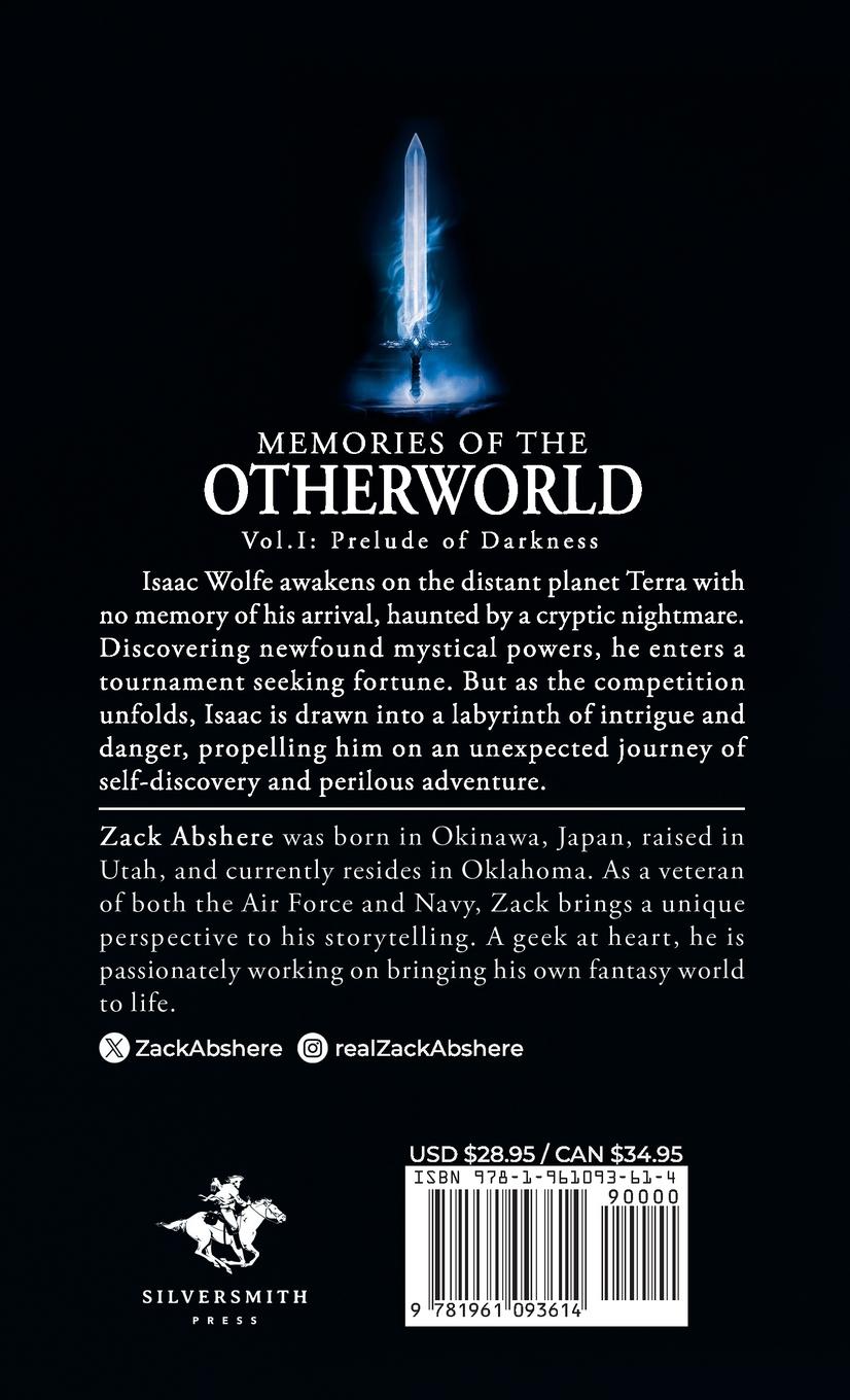 Rückseitencover Memories of the Otherworld I