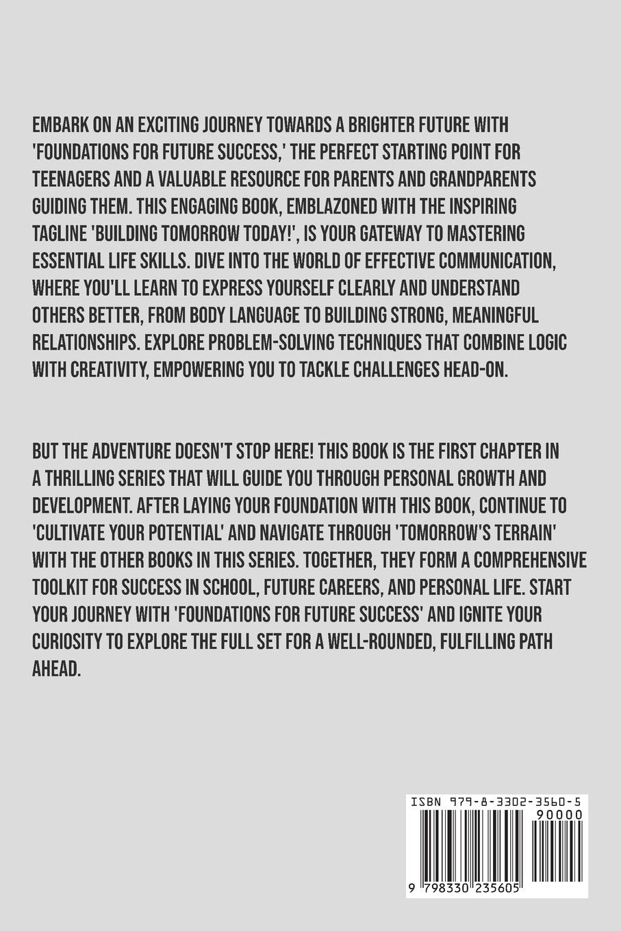 Rückseitencover Foundations for Future Success