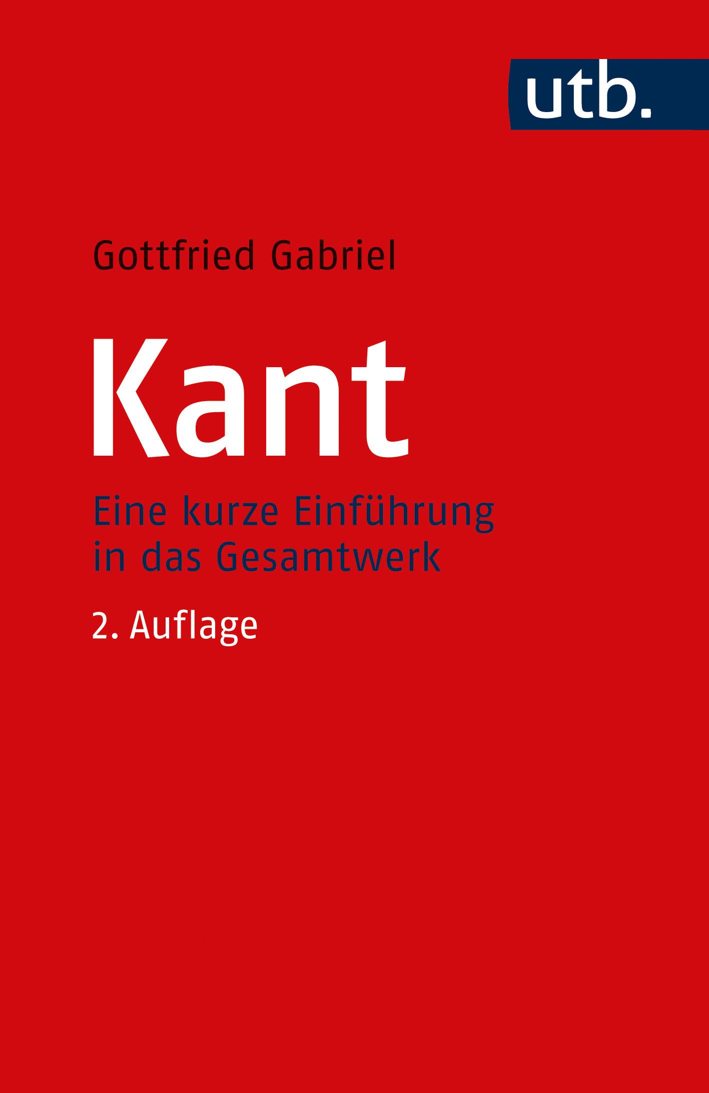 Vorderes Coverbild Kant