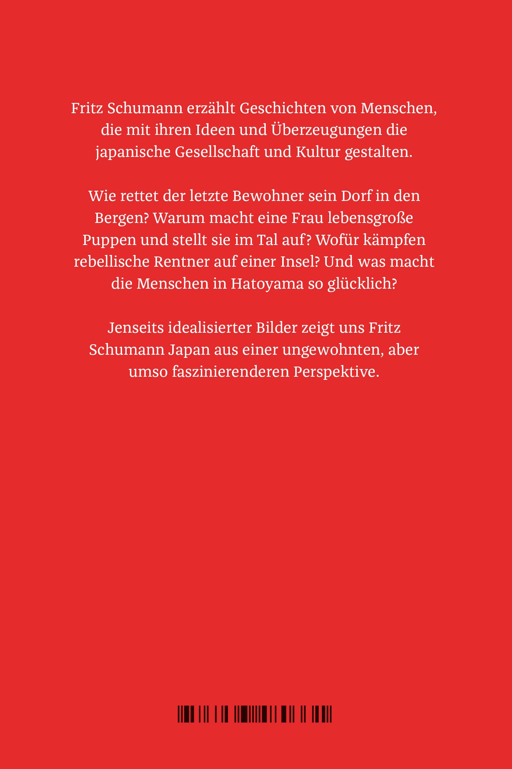 Rückseitencover Japan, wer bist du?