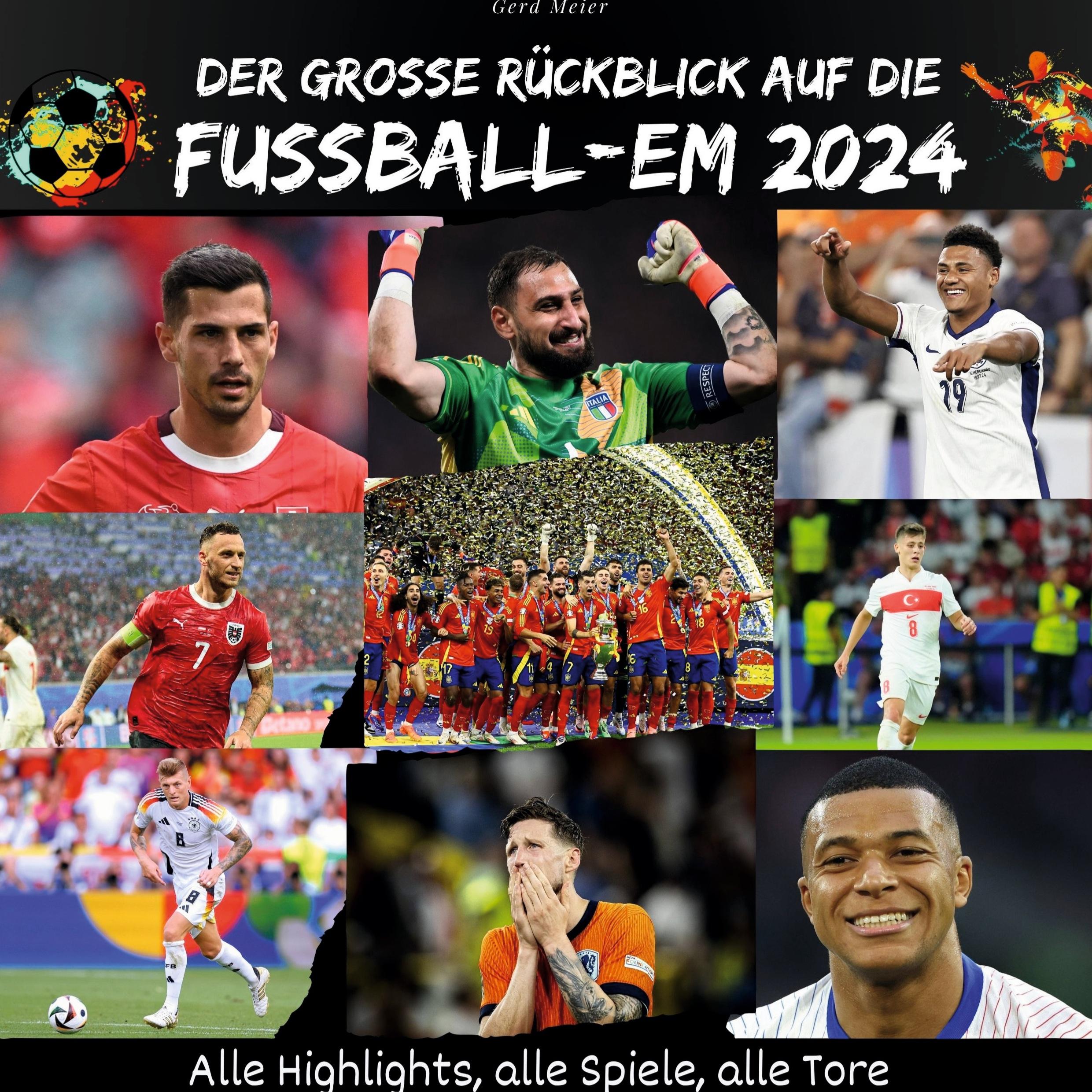 Vorderes Coverbild Der große Rückblick auf die Fußball-EM 2024