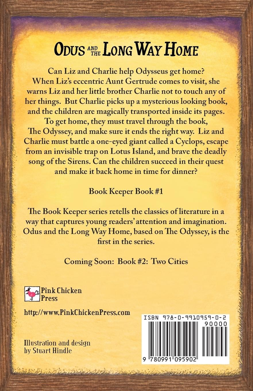 Rückseitencover Odus and the Long Way Home