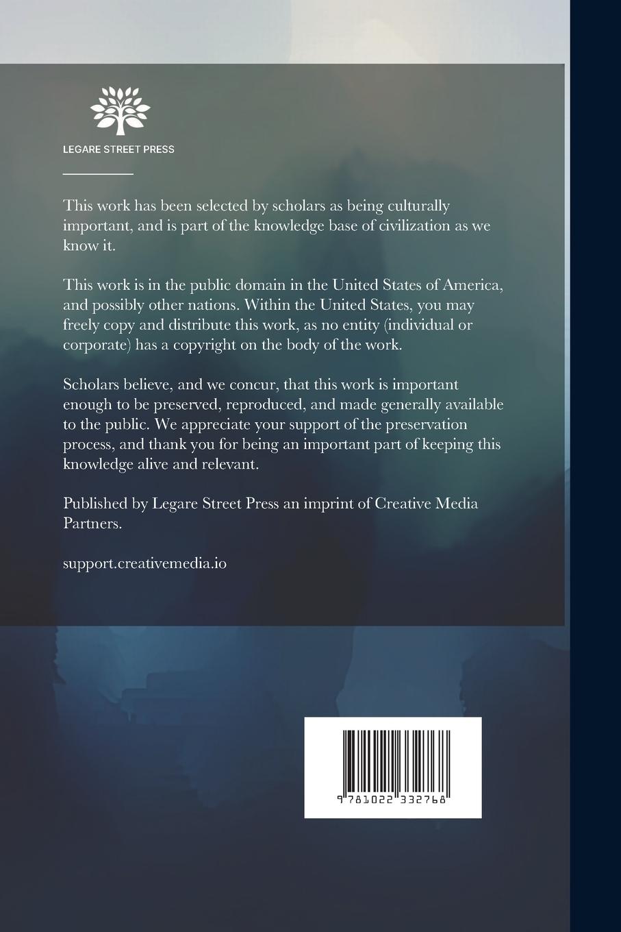 Rückseitencover Sociology, Or The Science Of Institutions