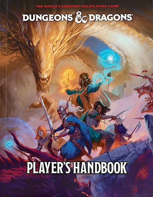 Vorderes Coverbild D&d Players Handbook 2024