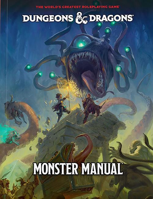 Vorderes Coverbild D&d Monster Manual 2024