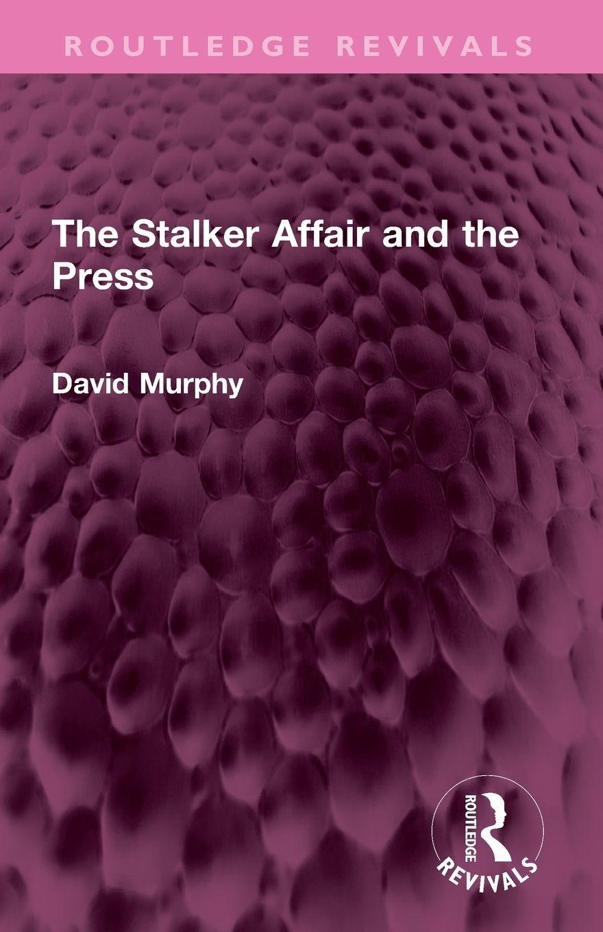 Vorderes Coverbild The Stalker Affair and the Press