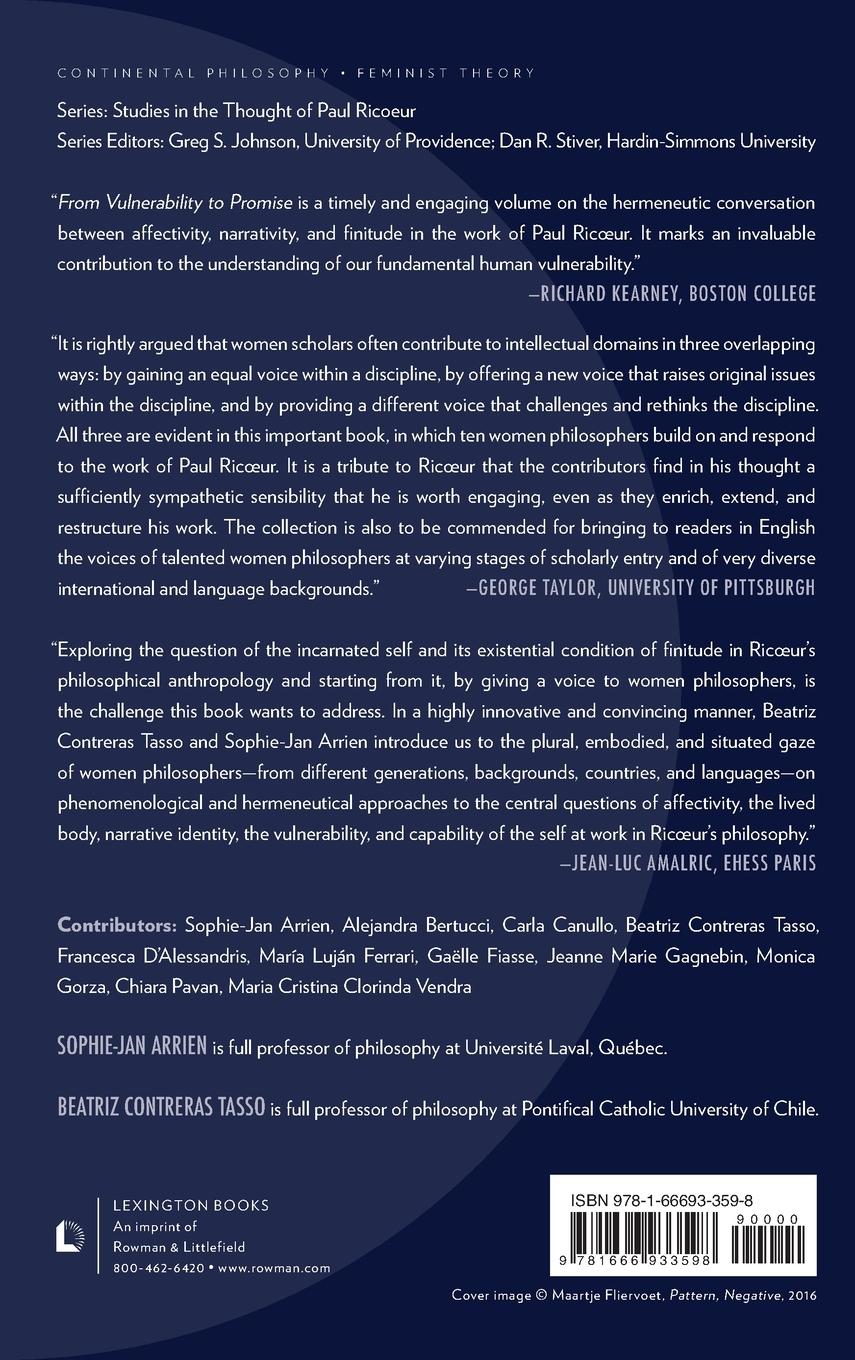 Rückseitencover From Vulnerability to Promise