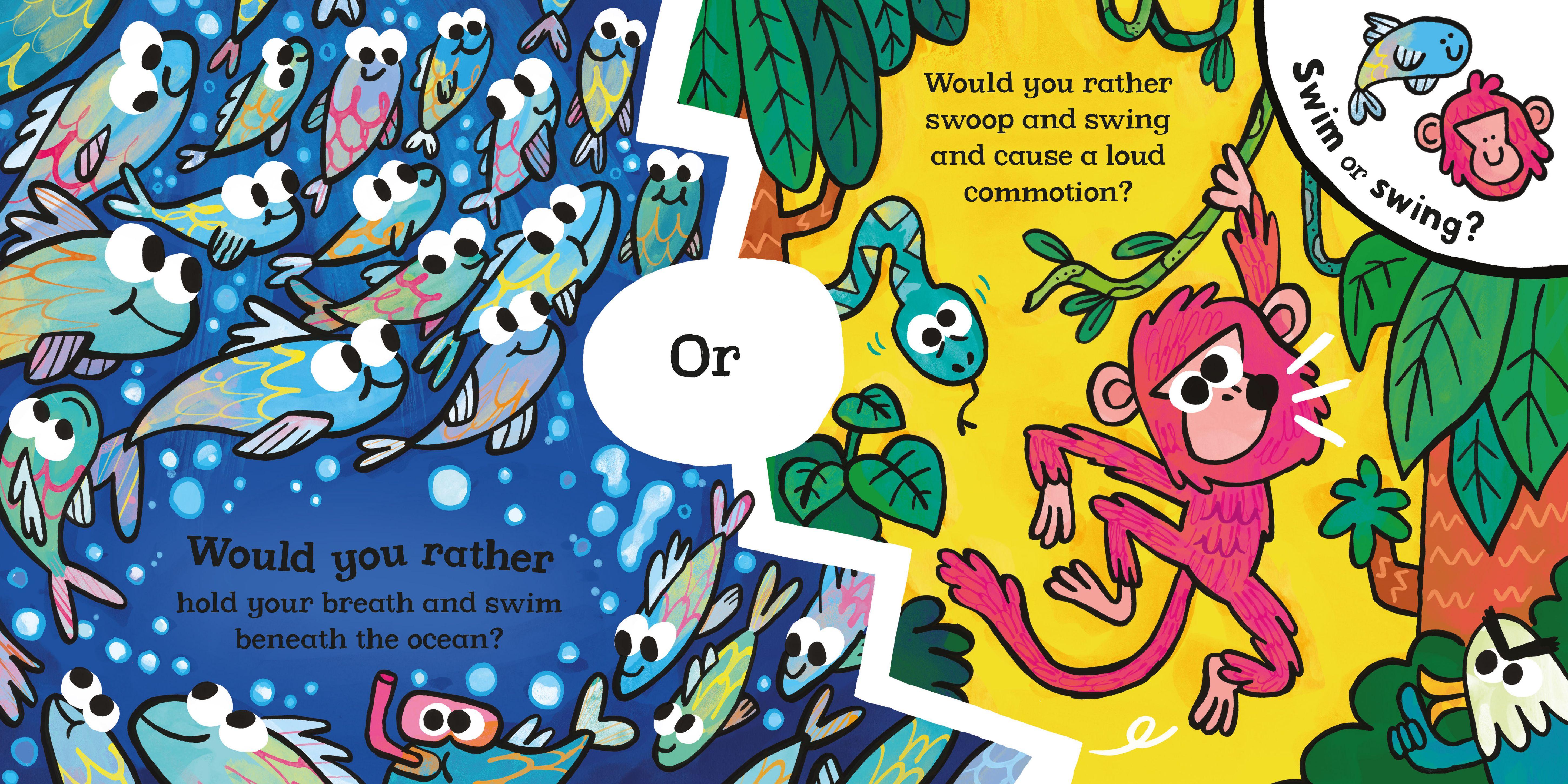 Beispielinhalt (Bild) Would You Rather? Animals