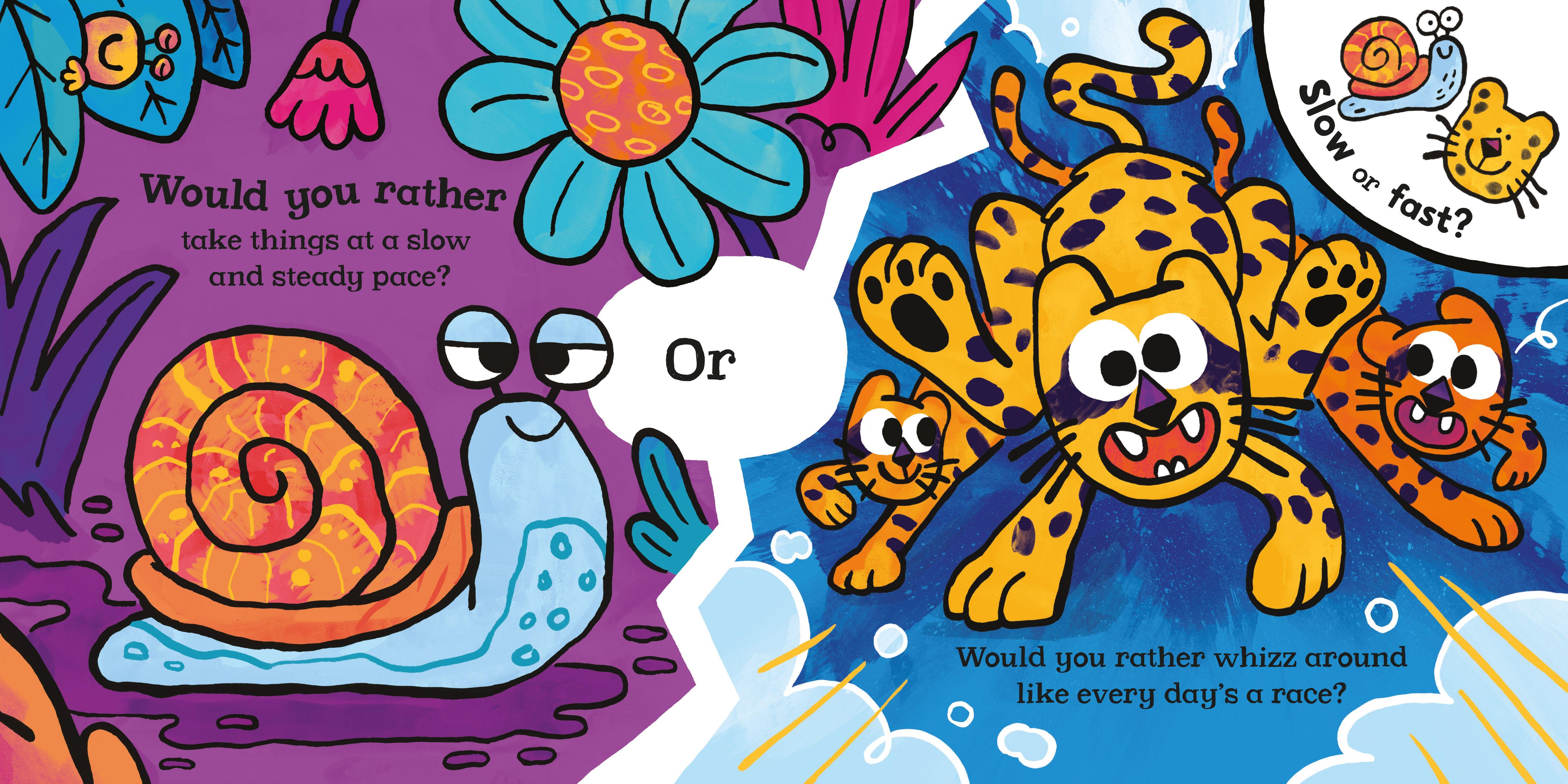 Beispielinhalt (Bild) Would You Rather? Animals