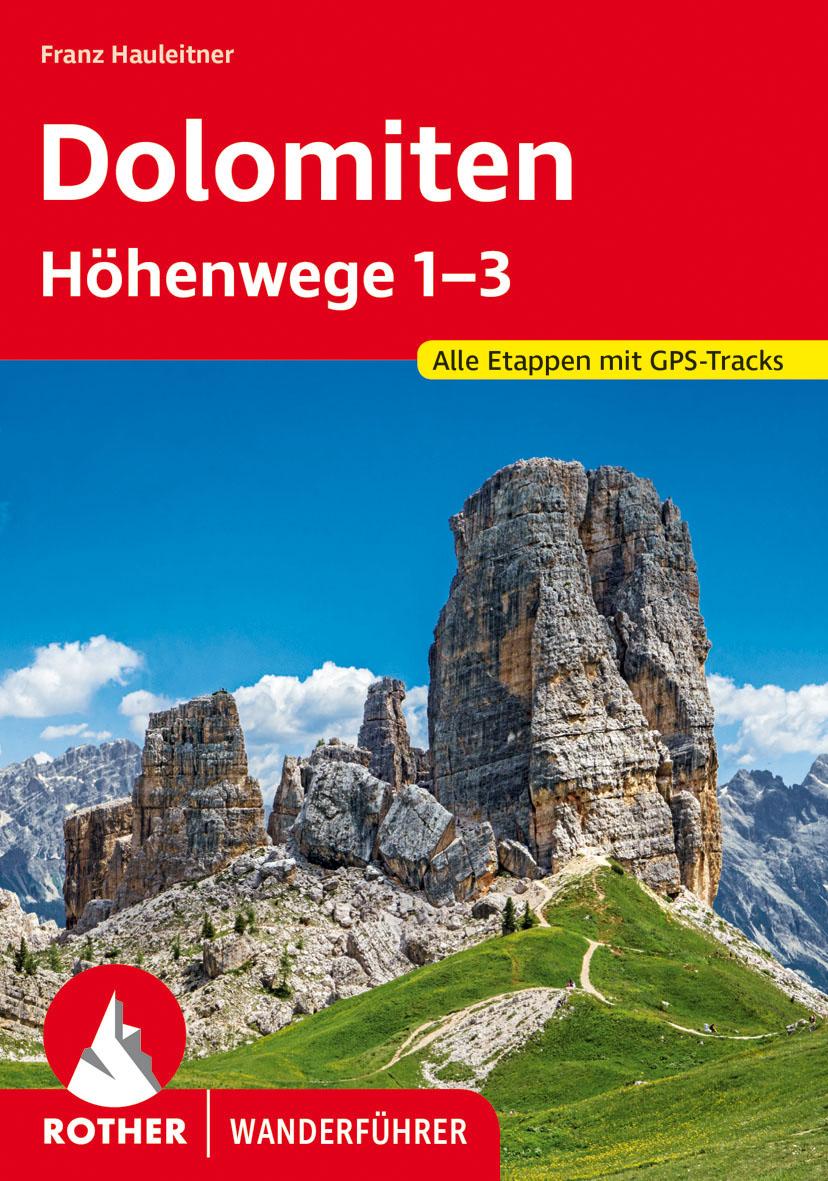Vorderes Coverbild Dolomiten Höhenwege 1-3
